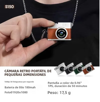 cámara Digital Retro Para Recuerdos sencillos con toque Clásico