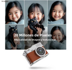 cámara Digital Retro Para Recuerdos sencillos con toque Clásico